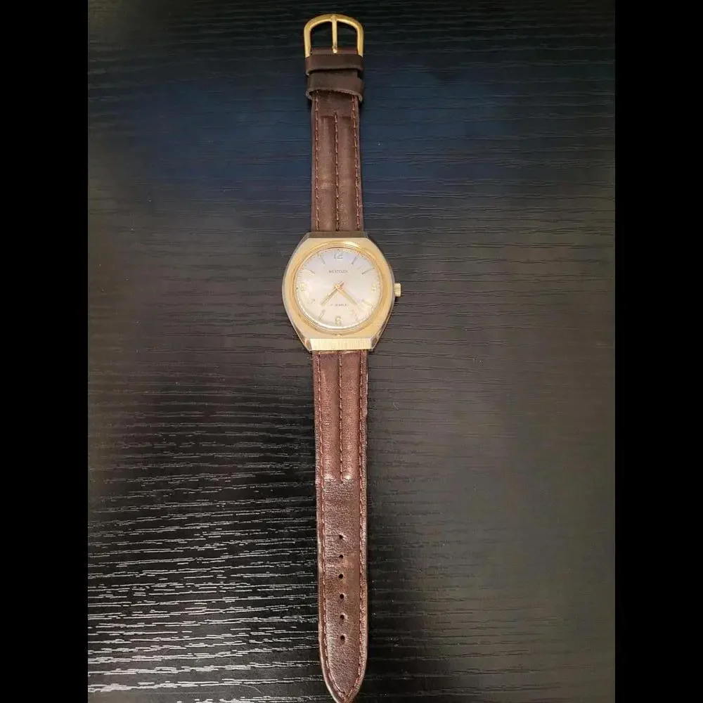 RARE Vintage Westclox 1980s 17J Mechanical Men's‎ Watch